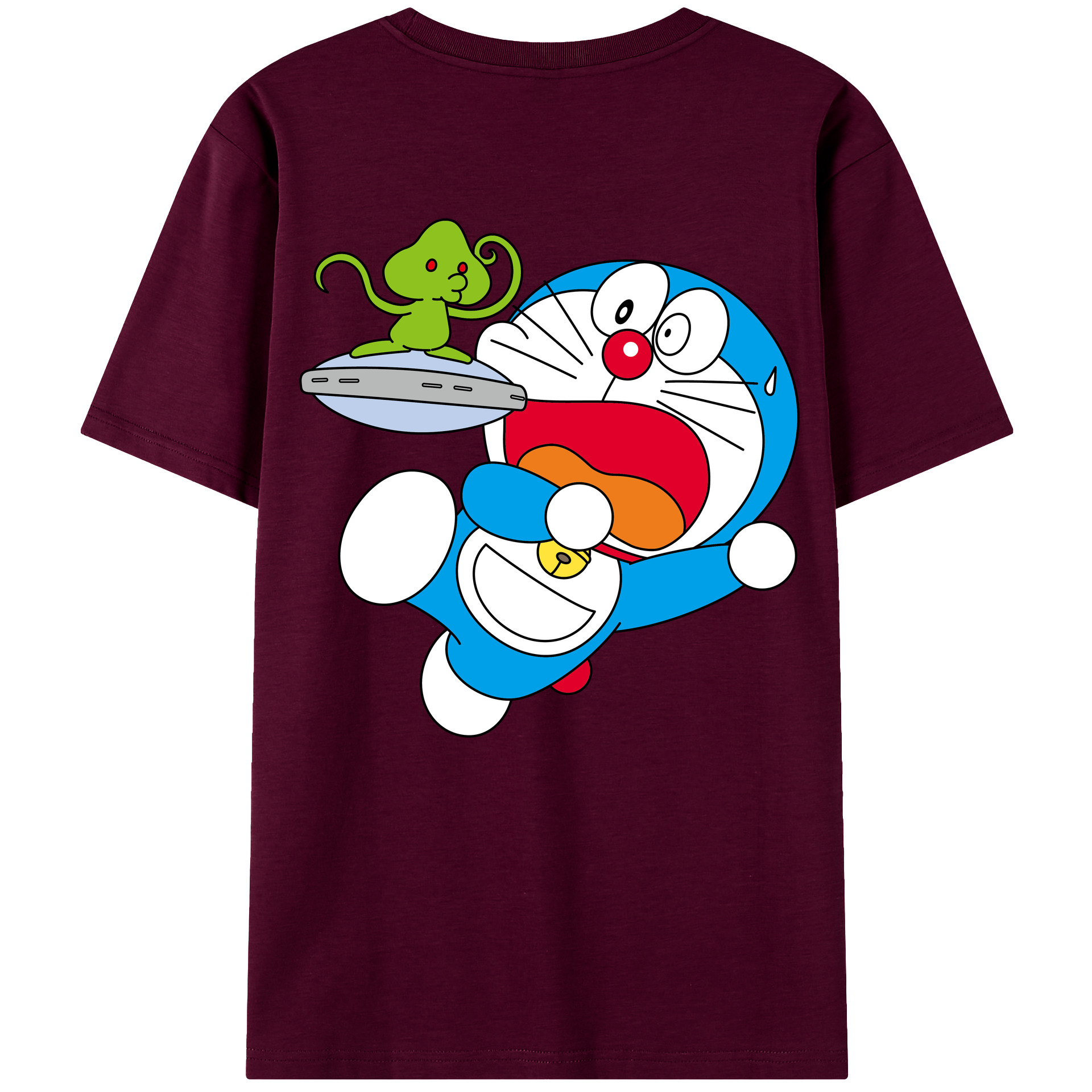 （画像用） ドラえもん Doraemon レディース半袖Tシャツ(バックプリント)